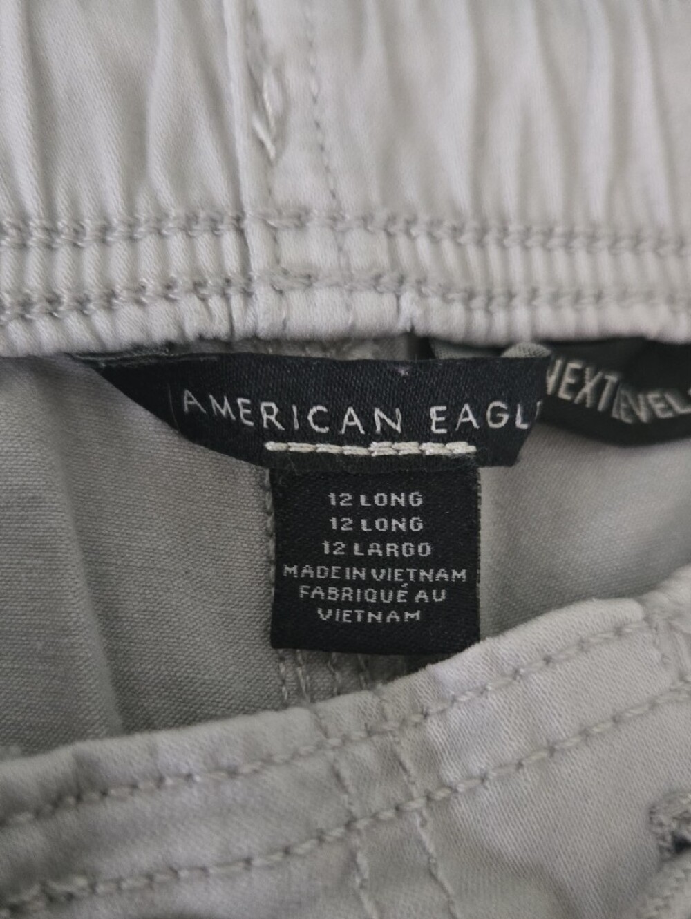 American Eagle Outfitters Light Gray Pants - Picture 3 of 6